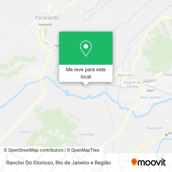Rancho Do Glorioso mapa