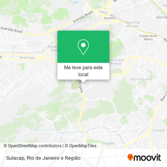 Sulacap mapa