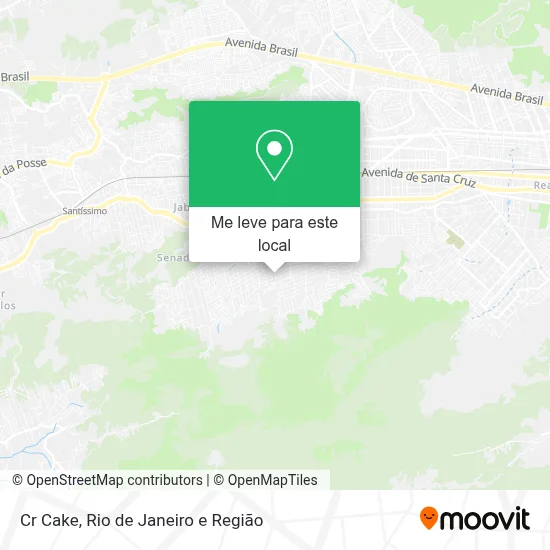 Cr Cake mapa