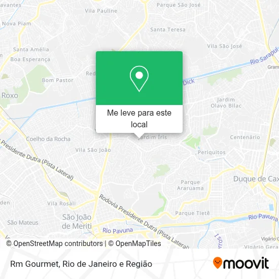Rm Gourmet mapa