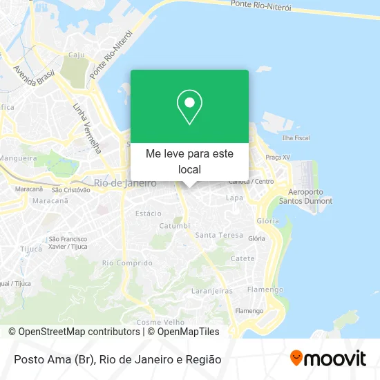 Posto Ama (Br) mapa