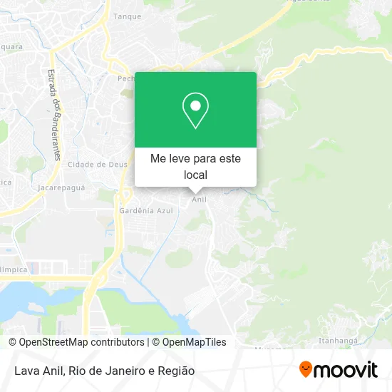 Lava Anil mapa