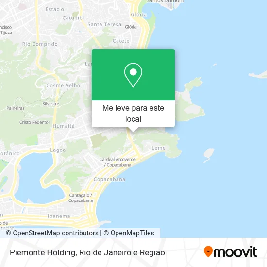 Piemonte Holding mapa