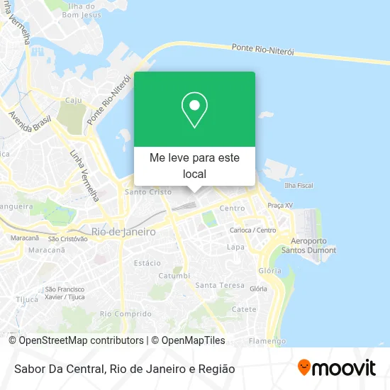 Sabor Da Central mapa