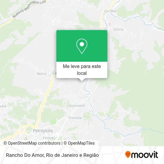 Rancho Do Amor mapa