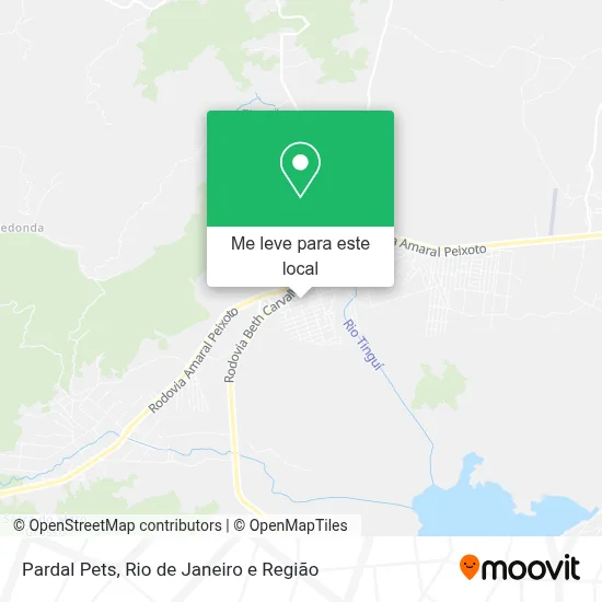 Pardal Pets mapa