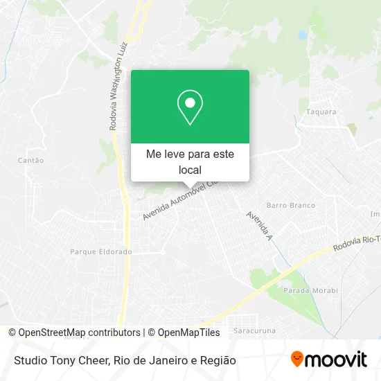 Studio Tony Cheer mapa