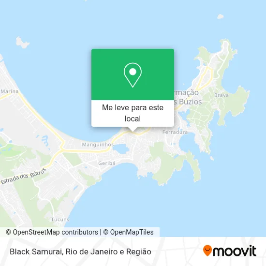 Black Samurai mapa