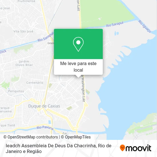 Ieadch Assembleia De Deus Da Chacrinha mapa