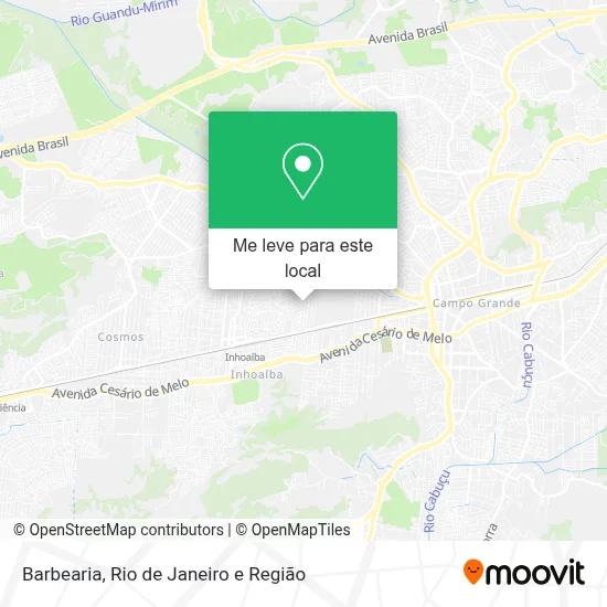 Barbearia mapa