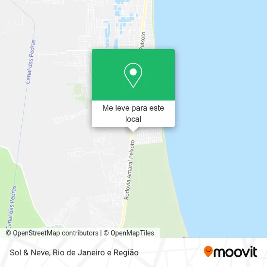 Sol & Neve mapa