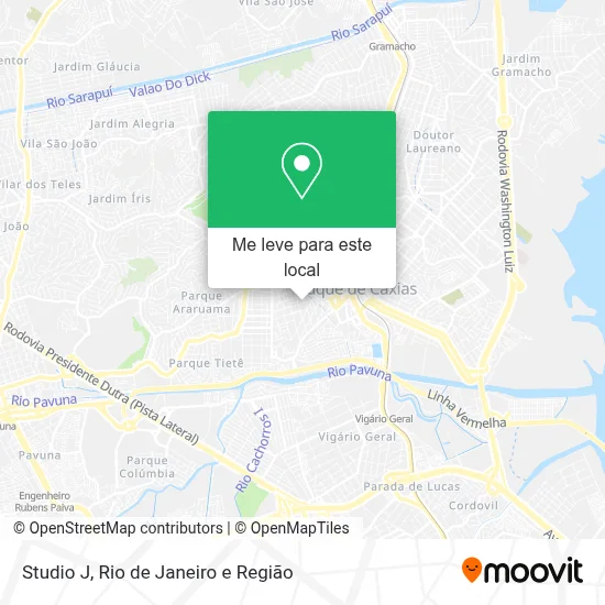 Studio J mapa