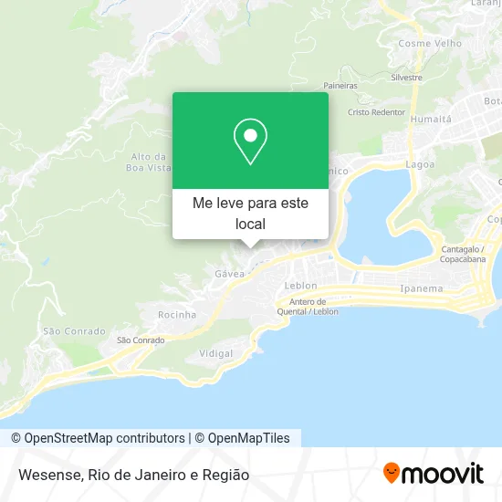 Wesense mapa