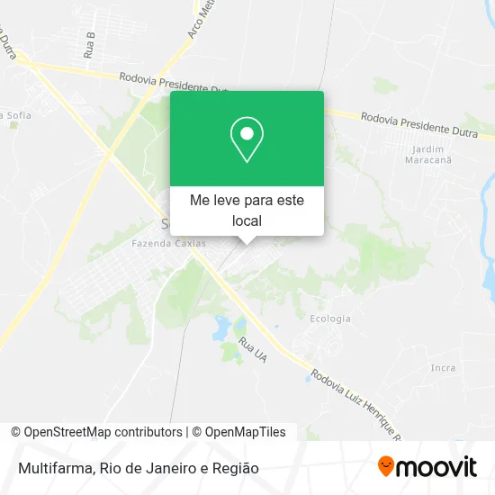 Multifarma mapa