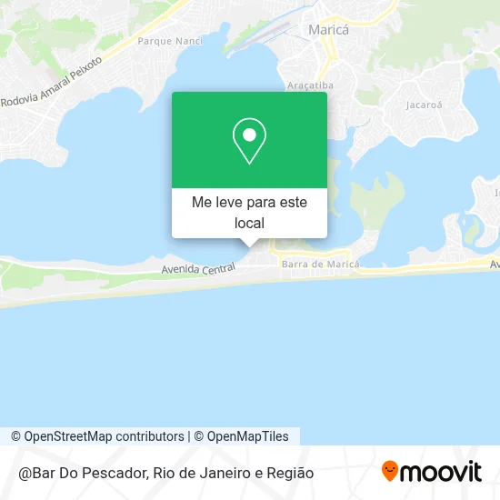 @Bar Do Pescador mapa