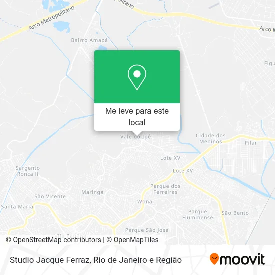 Studio Jacque Ferraz mapa