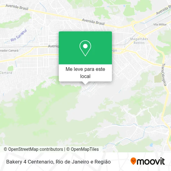 Bakery 4 Centenario mapa