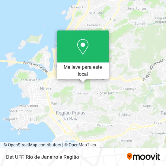 Dst UFF mapa