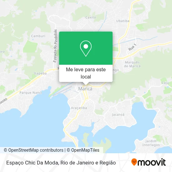 Espaço Chic Da Moda mapa