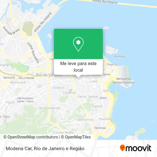 Modena Car mapa