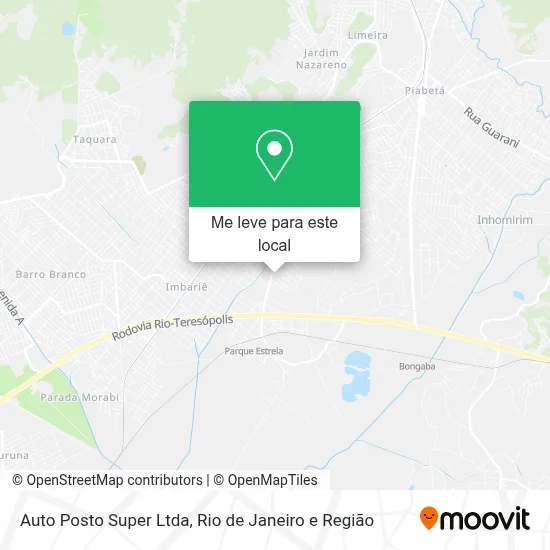 Auto Posto Super Ltda mapa