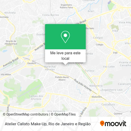 Atelier Calixto Make-Up mapa