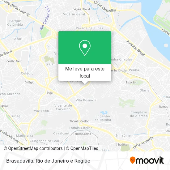 Brasadavila mapa