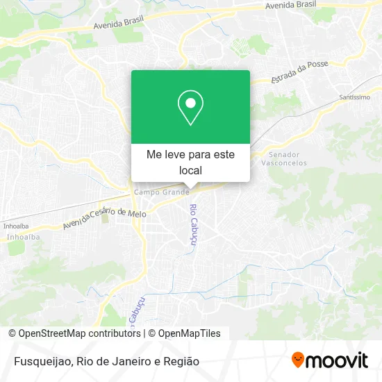 Fusqueijao mapa