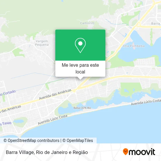 Barra Village mapa
