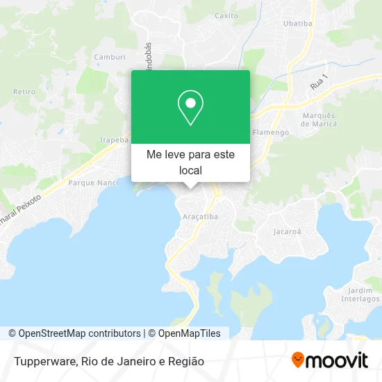 Tupperware mapa