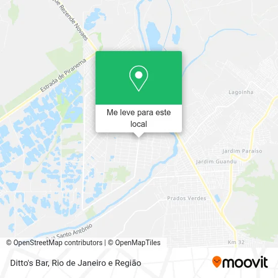 Ditto's Bar mapa