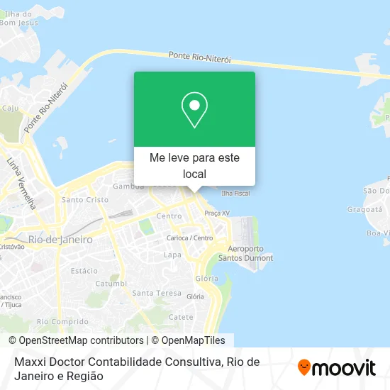 Maxxi Doctor Contabilidade Consultiva mapa