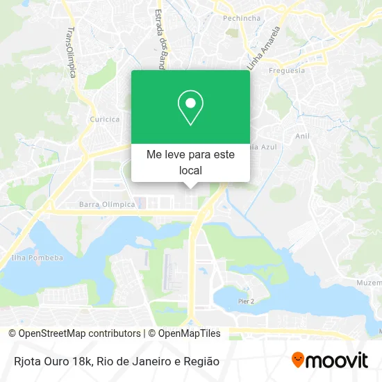 Rjota Ouro 18k mapa