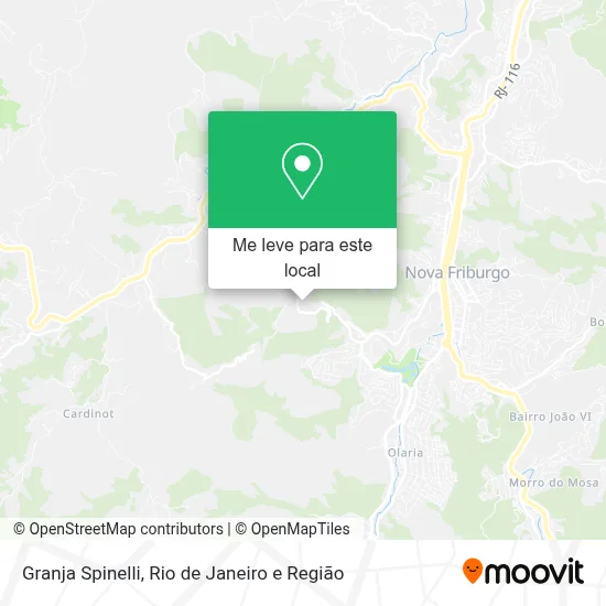 Granja Spinelli mapa