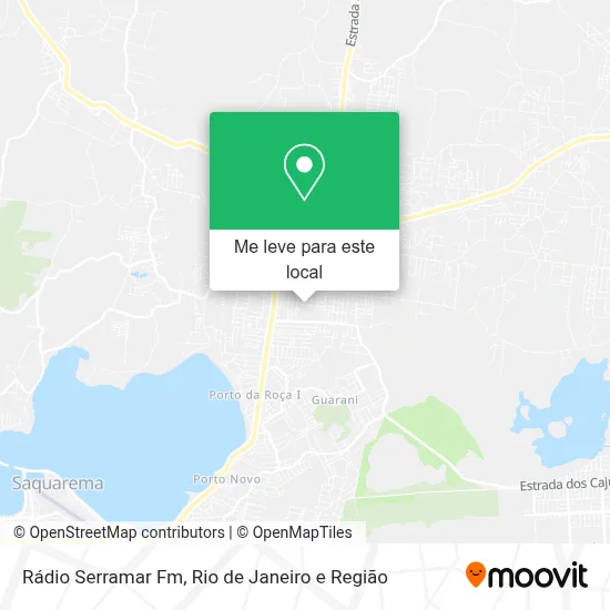 Rádio Serramar Fm mapa