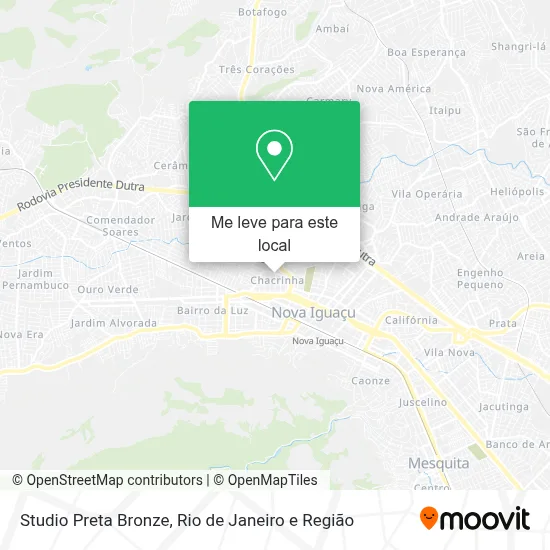 Studio Preta Bronze mapa