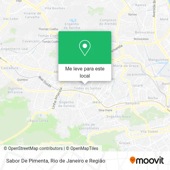 Sabor De Pimenta mapa