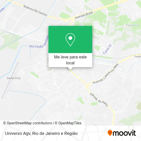 Universo Agv mapa