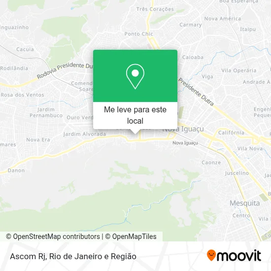 Ascom Rj mapa
