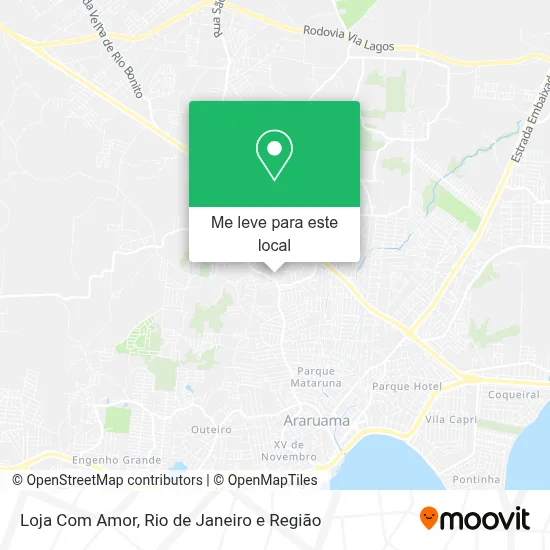 Loja Com Amor mapa