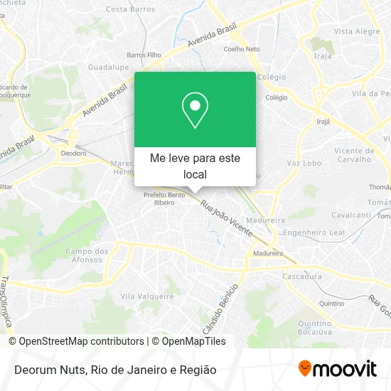 Deorum Nuts mapa