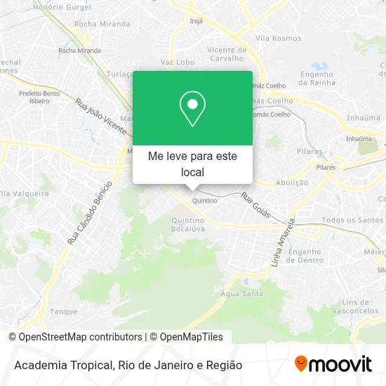 Academia Tropical mapa