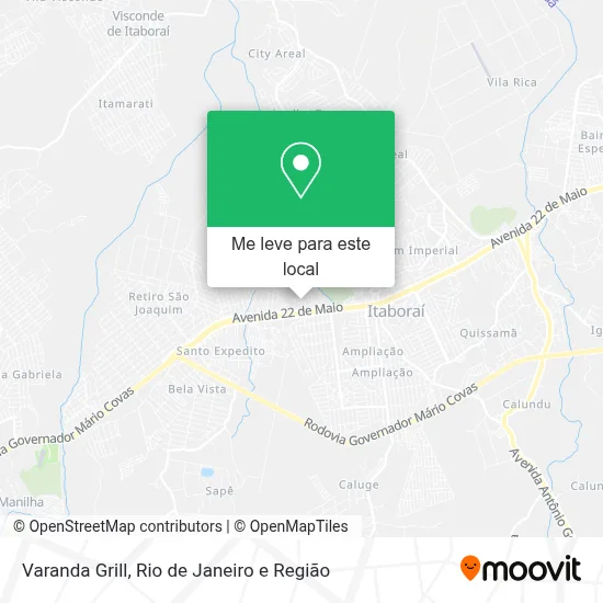 Varanda Grill mapa
