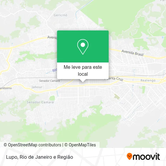 Lupo mapa