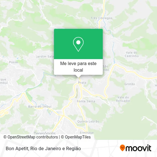 Bon Apetit mapa