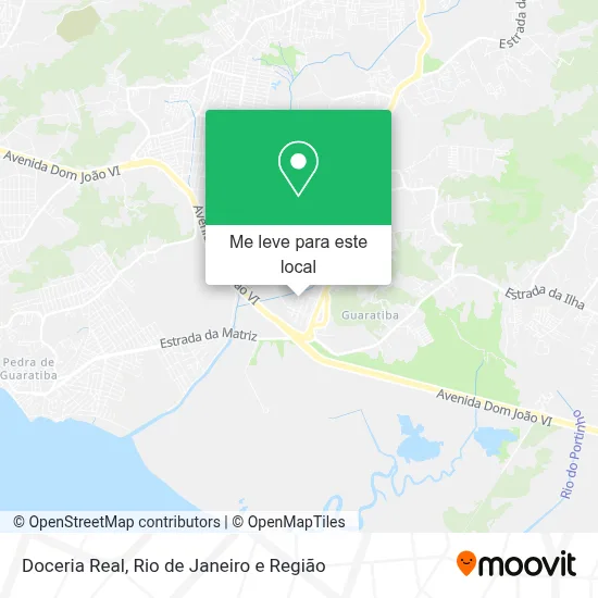 Doceria Real mapa