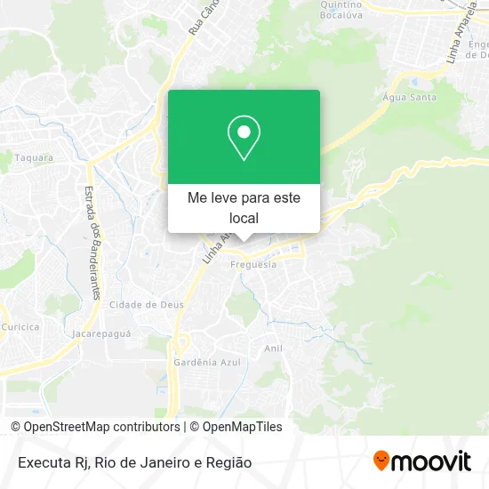 Executa Rj mapa