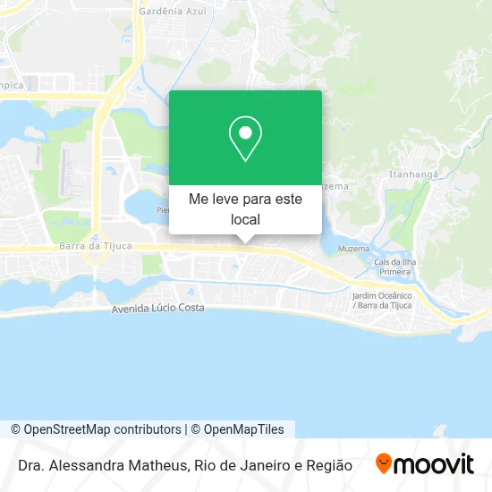 Dra. Alessandra Matheus mapa