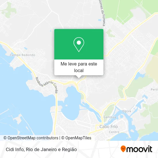 Cidi Info mapa