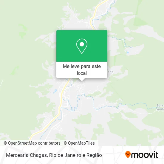 Mercearia Chagas mapa